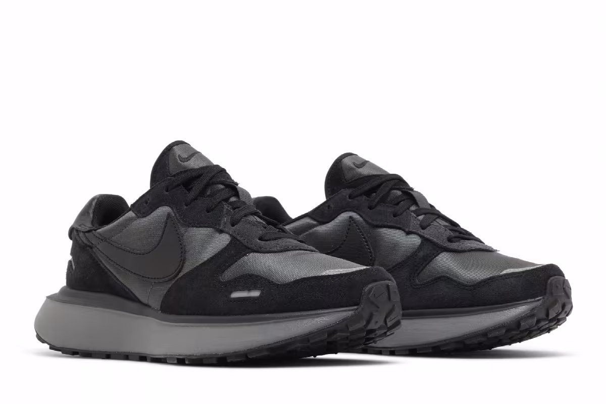 Nike Women's Phoenix Waffle Anthracite Smoke Grey, view 9