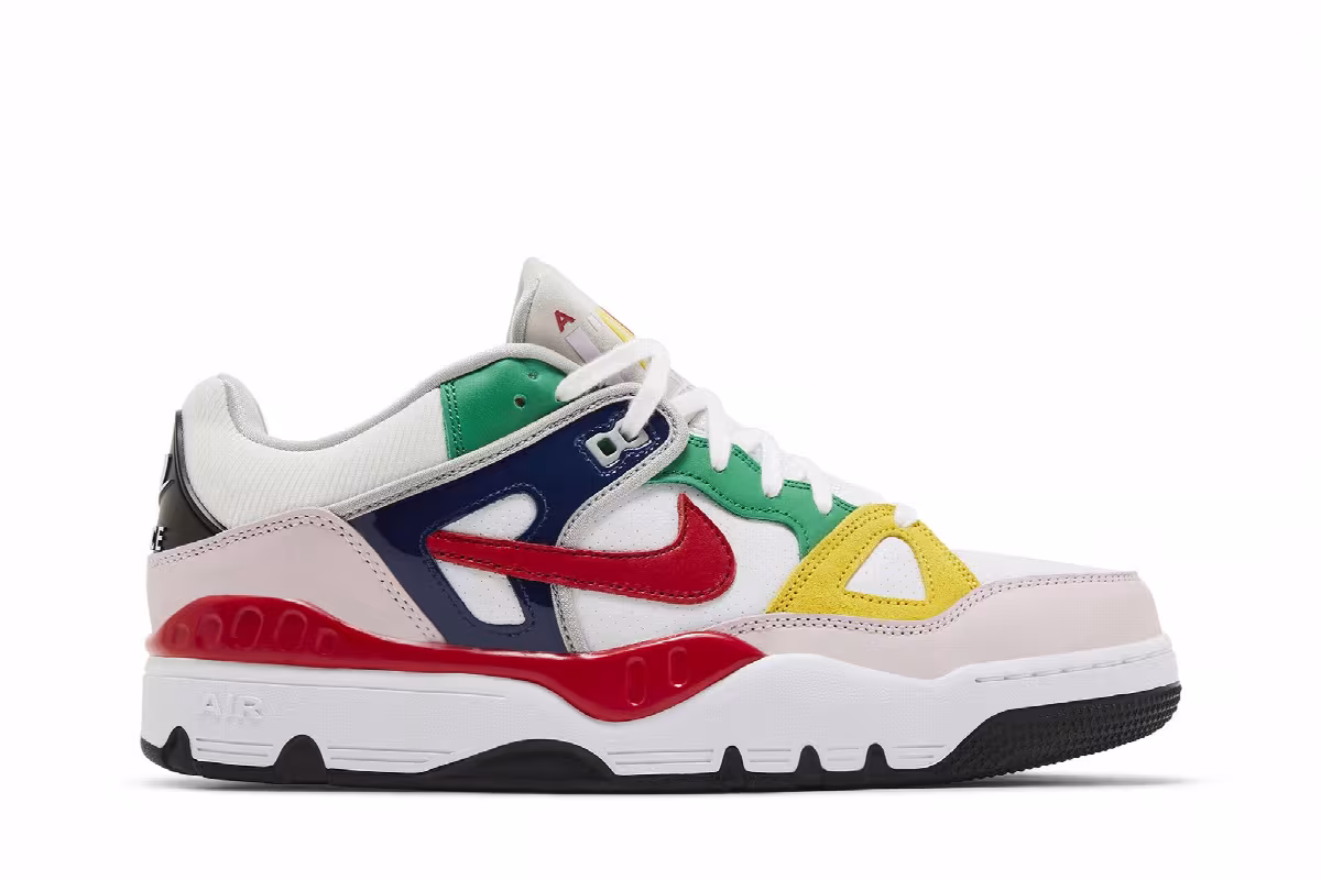 Nigo x Nike Air Force 3 Low SP White Multi-Color, view 2