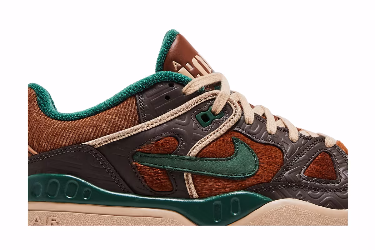 Nigo x Nike Air Force 3 Low Baroque Brown Fir, view 3