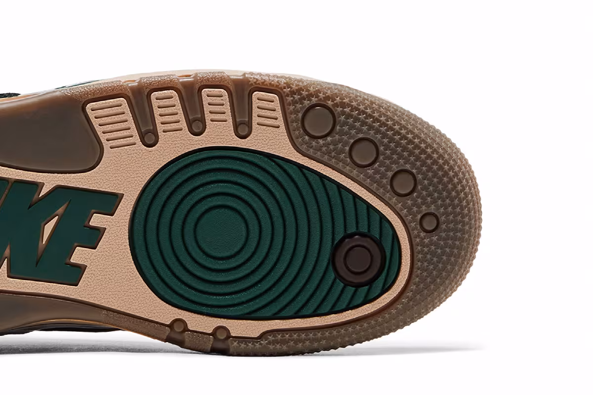 Nigo x Nike Air Force 3 Low Baroque Brown Fir, view 6