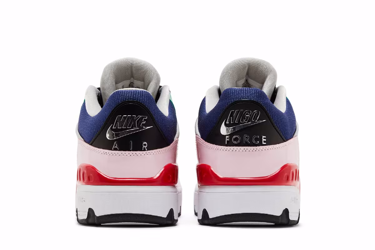 Nigo x Nike Air Force 3 Low SP Blue Void, view 7