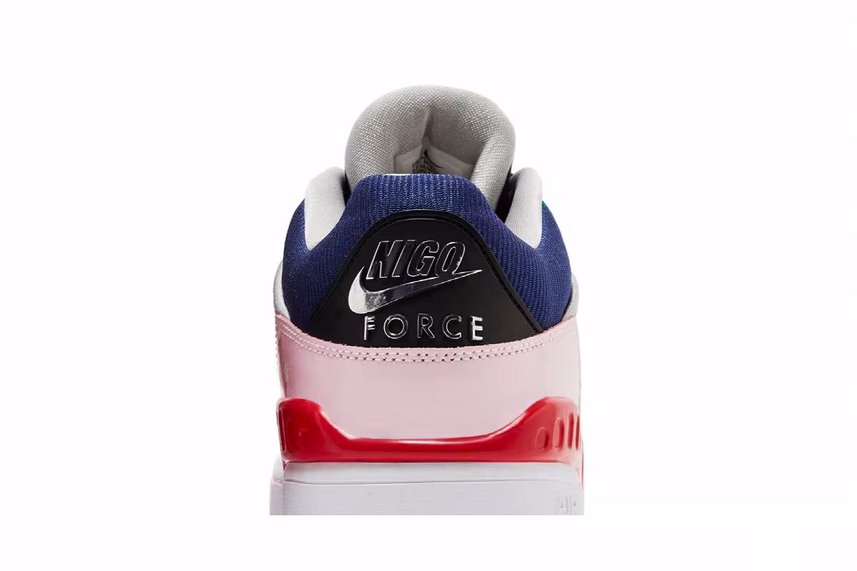 Nigo x Nike Air Force 3 Low SP Blue Void, view 8
