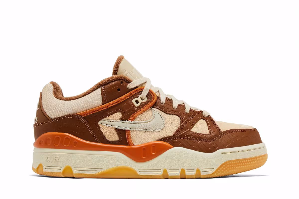 Nigo x Nike Air Force 3 Low OGIN - Light British Tan, view 2