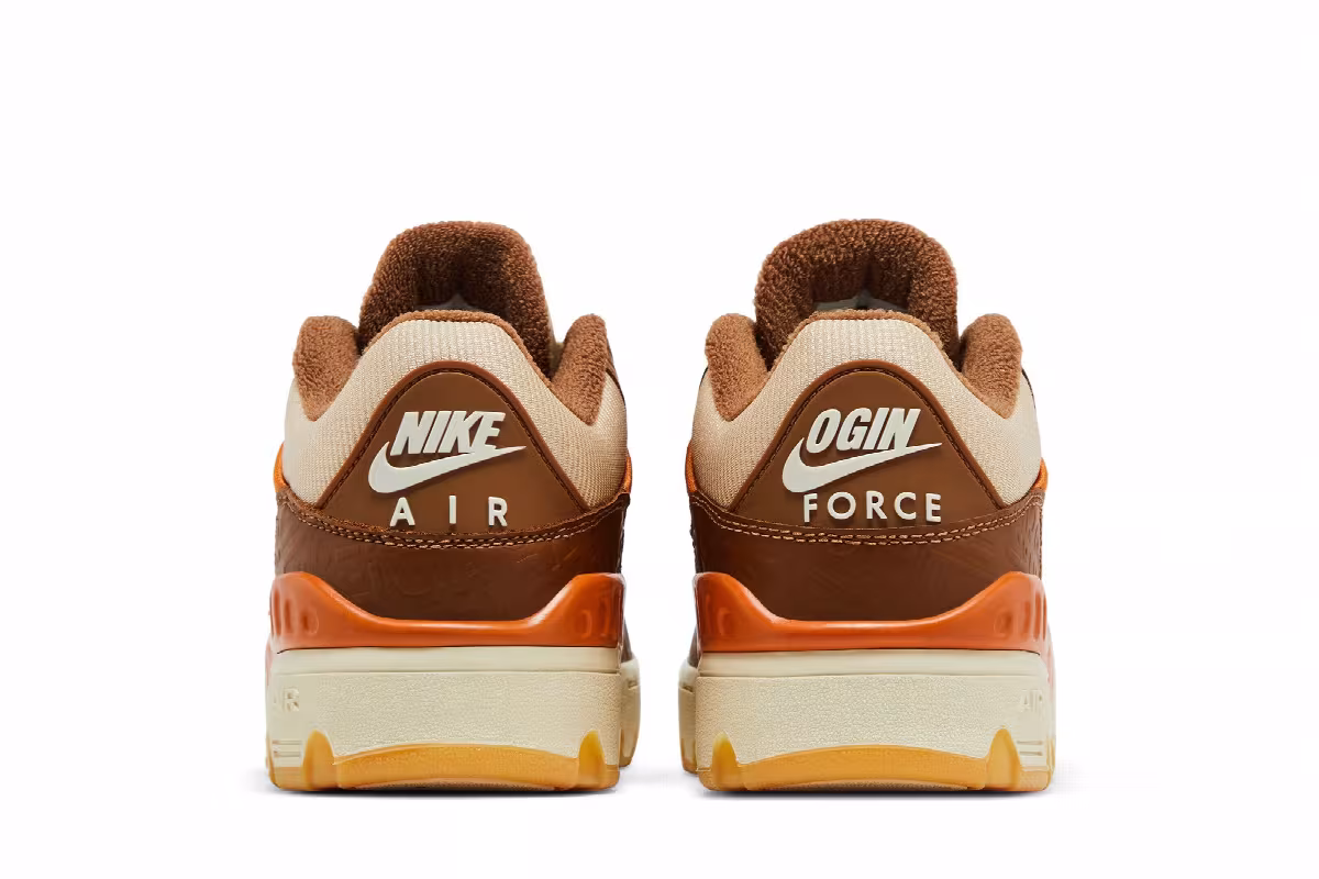 Nigo x Nike Air Force 3 Low OGIN - Light British Tan, view 7