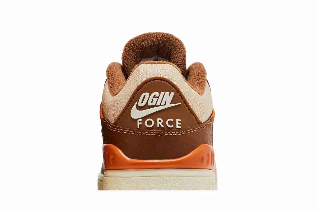Nigo x Nike Air Force 3 Low OGIN - Light British Tan, view 8