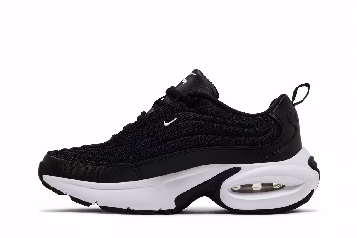Nike Women's Air Max Portal Black White, view 4
