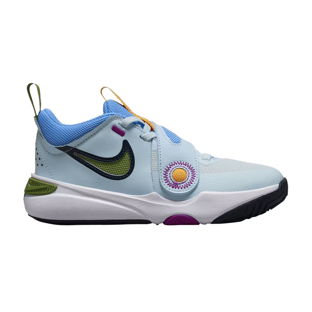 Nike Team Hustle D11 PS Glacier Blue Chlorophyll