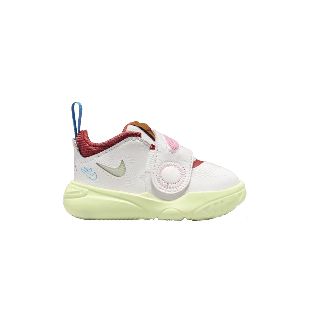 Nike Team Hustle D11 TD Summit White Barely Volt
