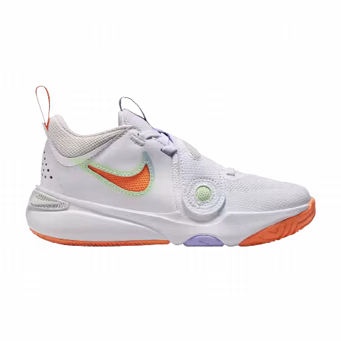 Nike Team Hustle D11 PS 'White Total Orange'