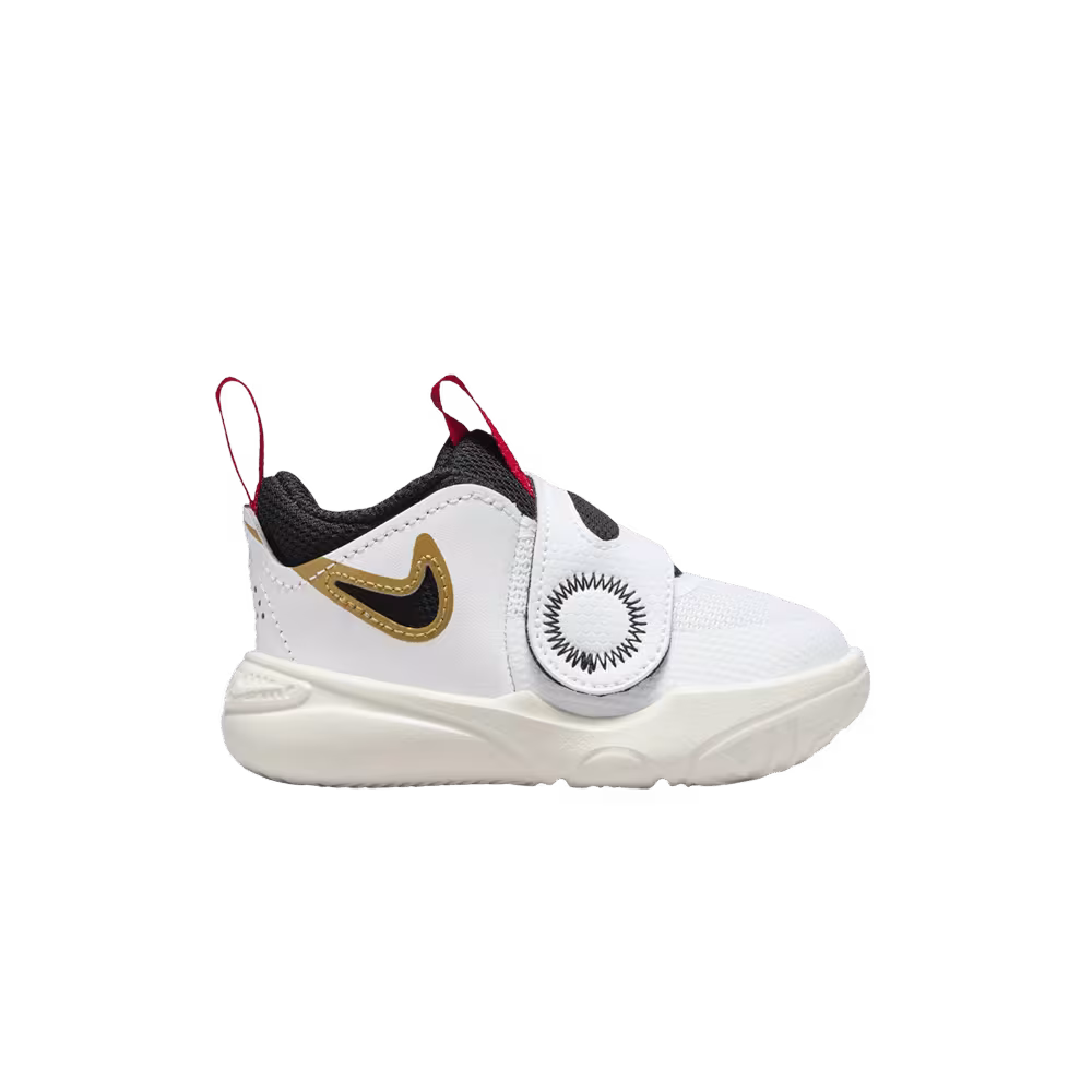 Nike Team Hustle D11 TD White Gold University Red