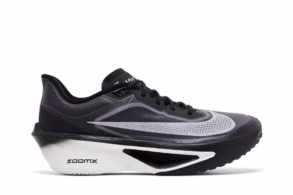 Nike Men's Zoom Fly 6 Black Light Smoke Grey, view 2