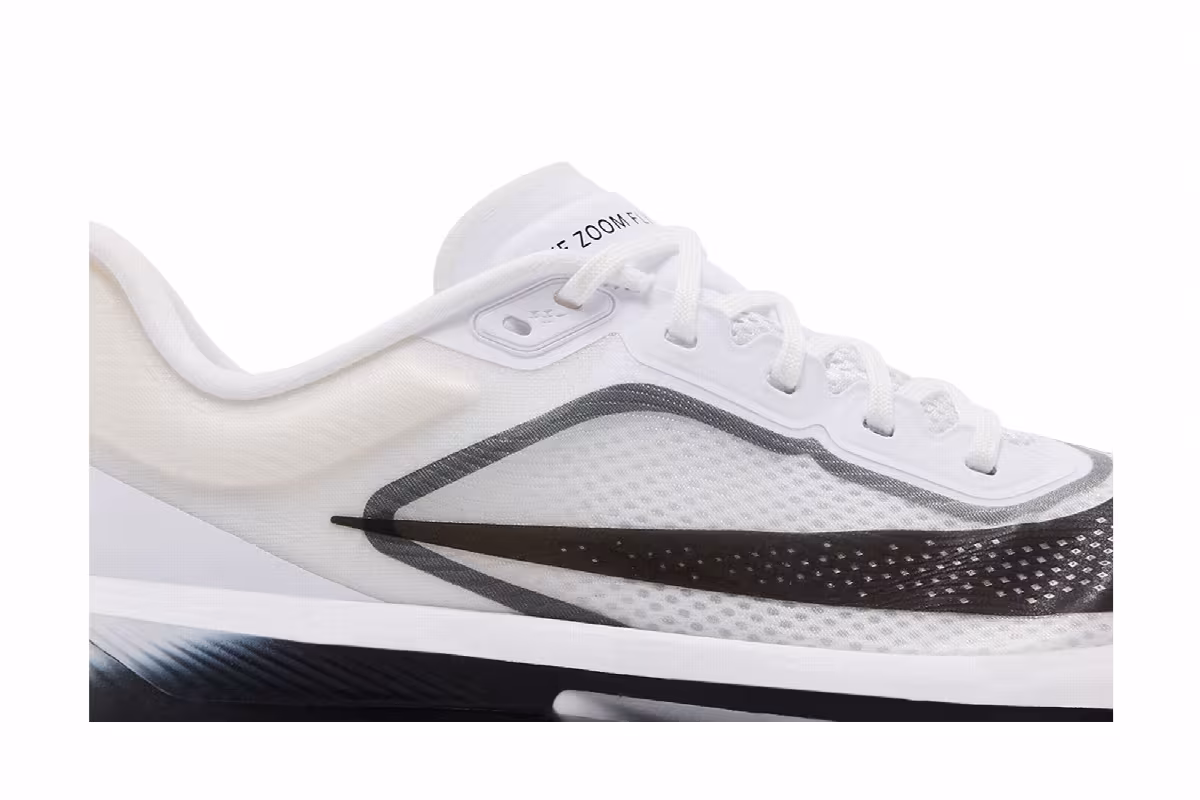 Nike Zoom Fly 6 White Black, view 3