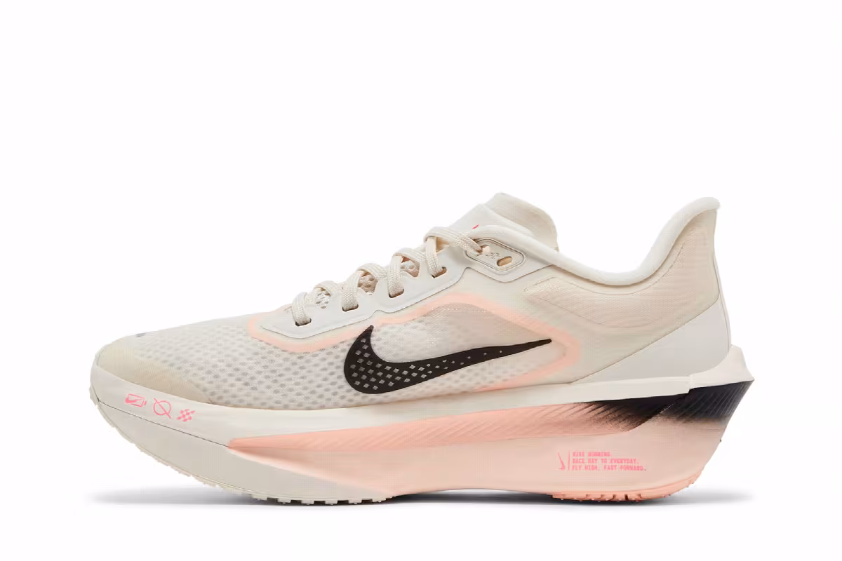 Nike Women's Zoom Fly 6 Pale Ivory Crimson Tint, view 4