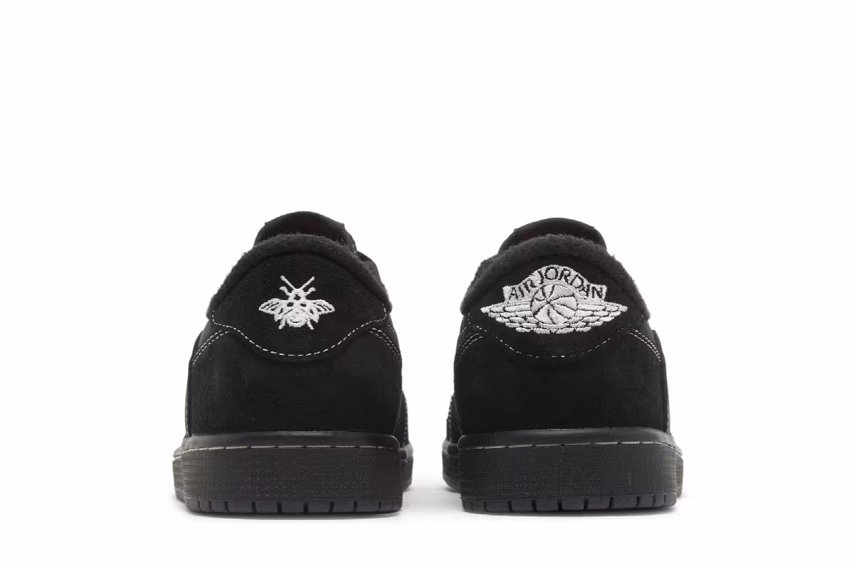 Travis Scott x Air Jordan 1 Low OG SP Black Phantom, view 7