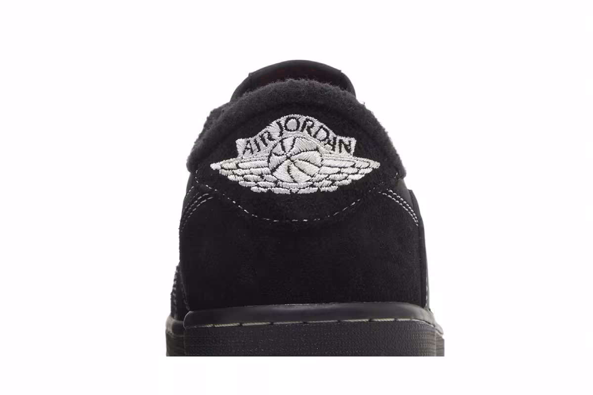 Travis Scott x Air Jordan 1 Low OG SP Black Phantom, view 8