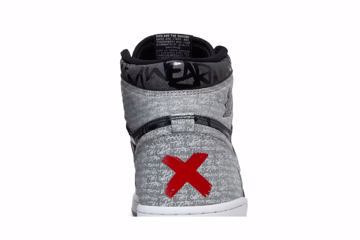 Air Jordan 1 High OG Rebellionaire, view 8