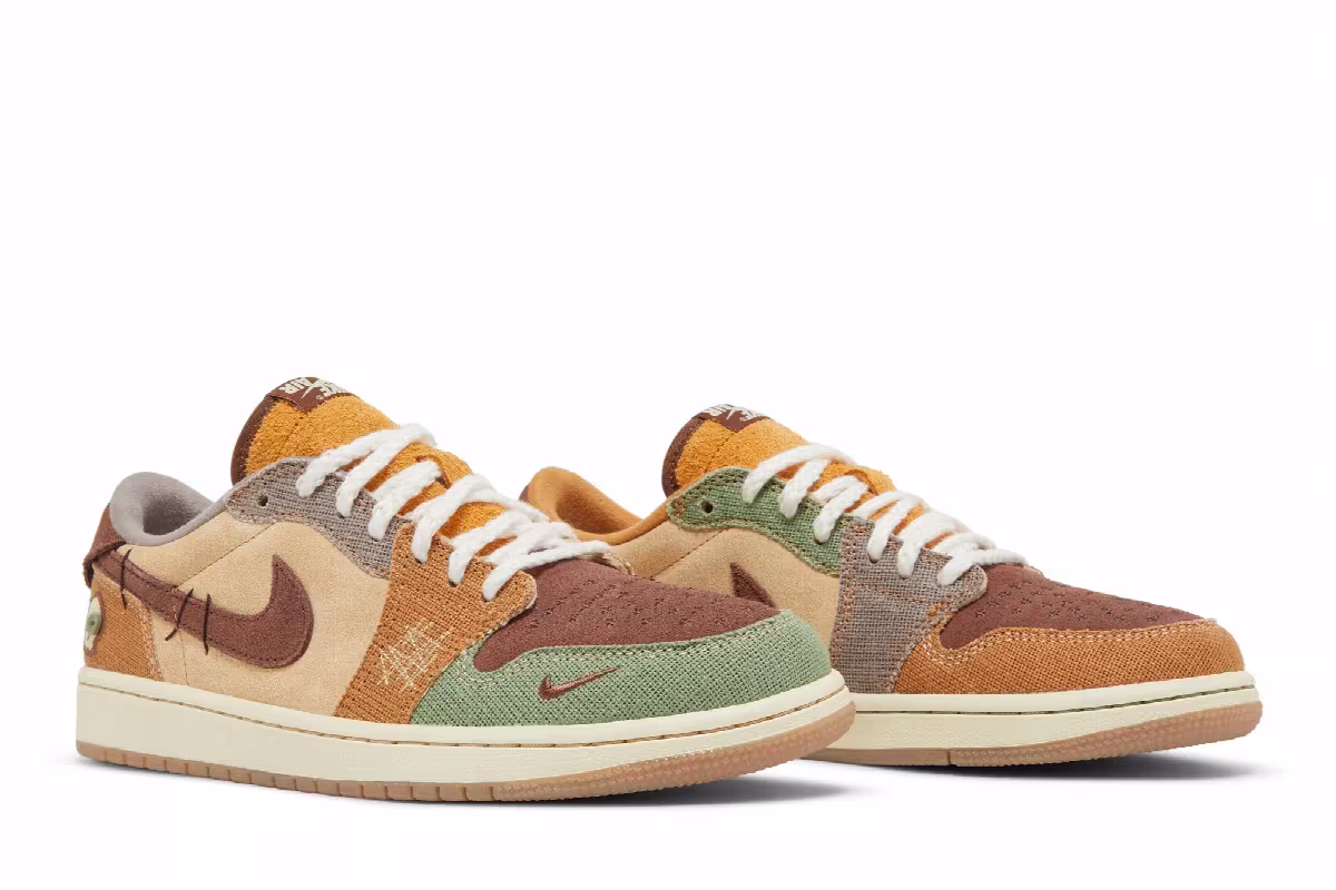 Zion Williamson x Air Jordan 1 Low OG Voodoo, view 9