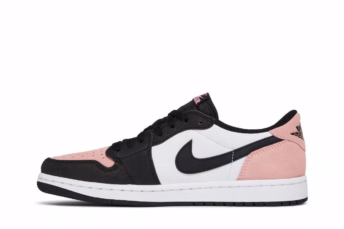 Air Jordan 1 Low OG Bleached Coral, view 4