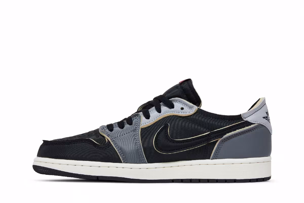 Air Jordan 1 Low OG EX Dark Smoke Grey, view 4
