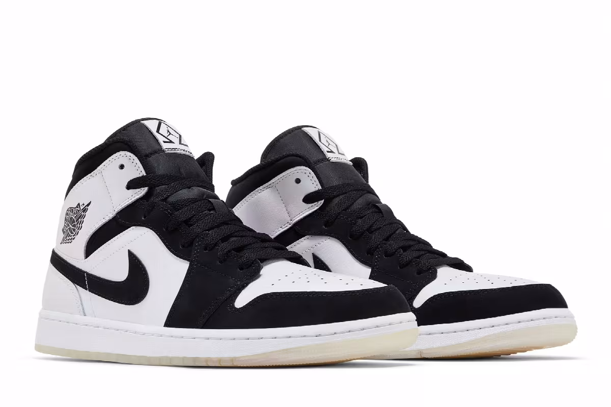 Air Jordan 1 Mid SE Diamond, view 9