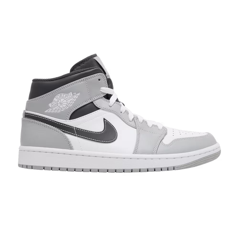 Air Jordan 1 Mid Light Smoke Grey