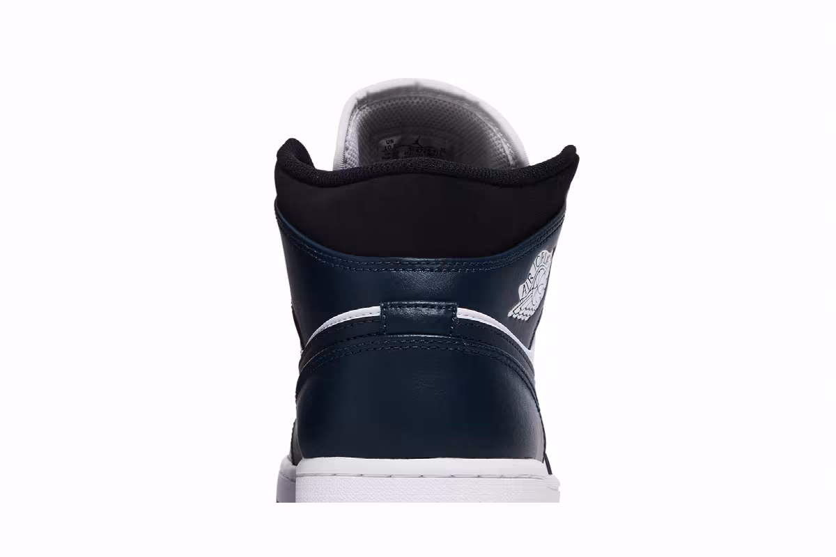 Air Jordan 1 Mid Armory Navy, view 8