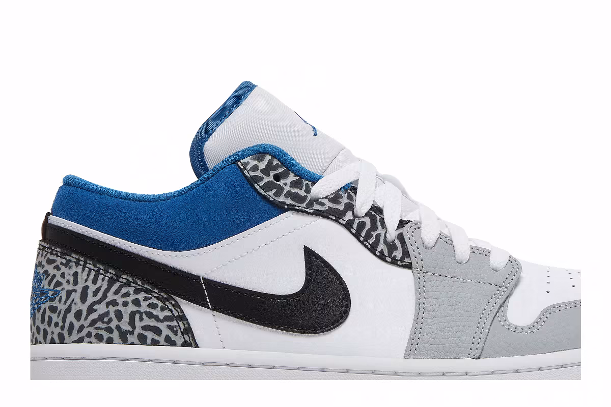 Air Jordan 1 Low SE True Blue, view 3