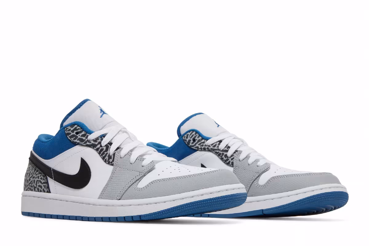 Air Jordan 1 Low SE True Blue, view 9