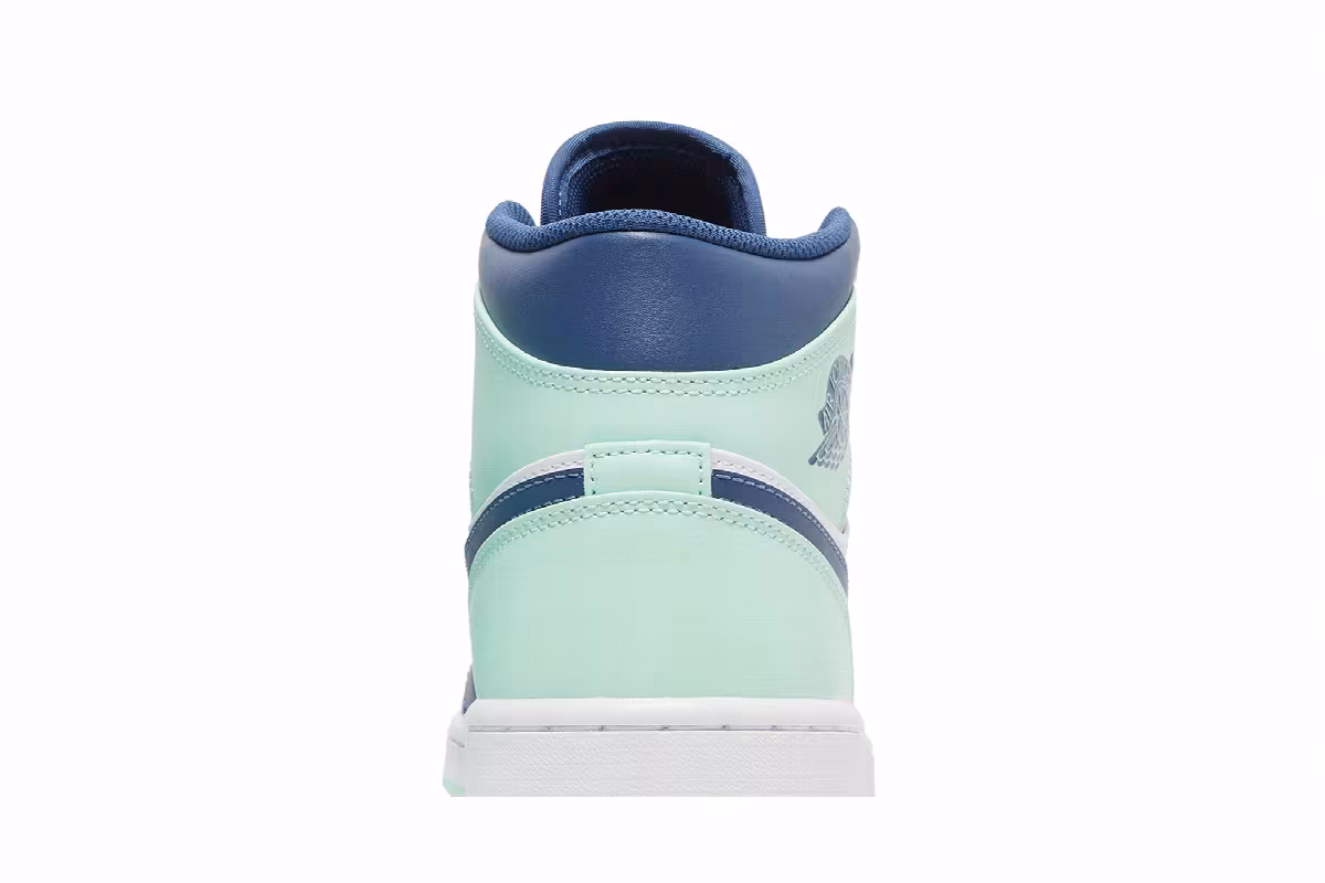 Air Jordan 1 Mid Blue Mint, view 8