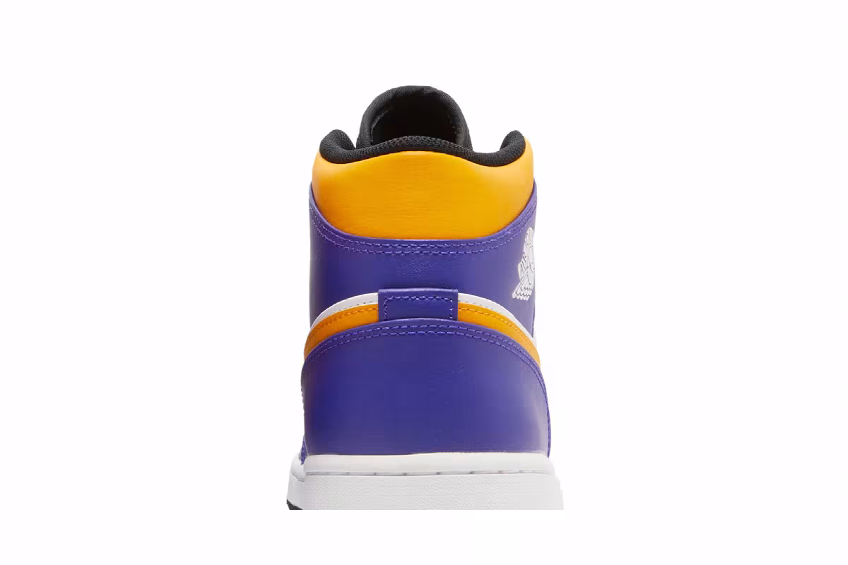 Air Jordan 1 Mid Lakers, view 8