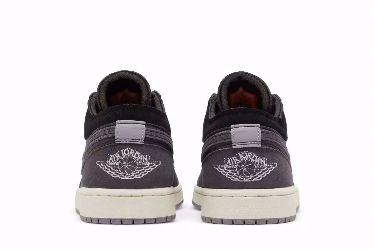 Air Jordan 1 Low SE Craft Inside Out - Black, view 7