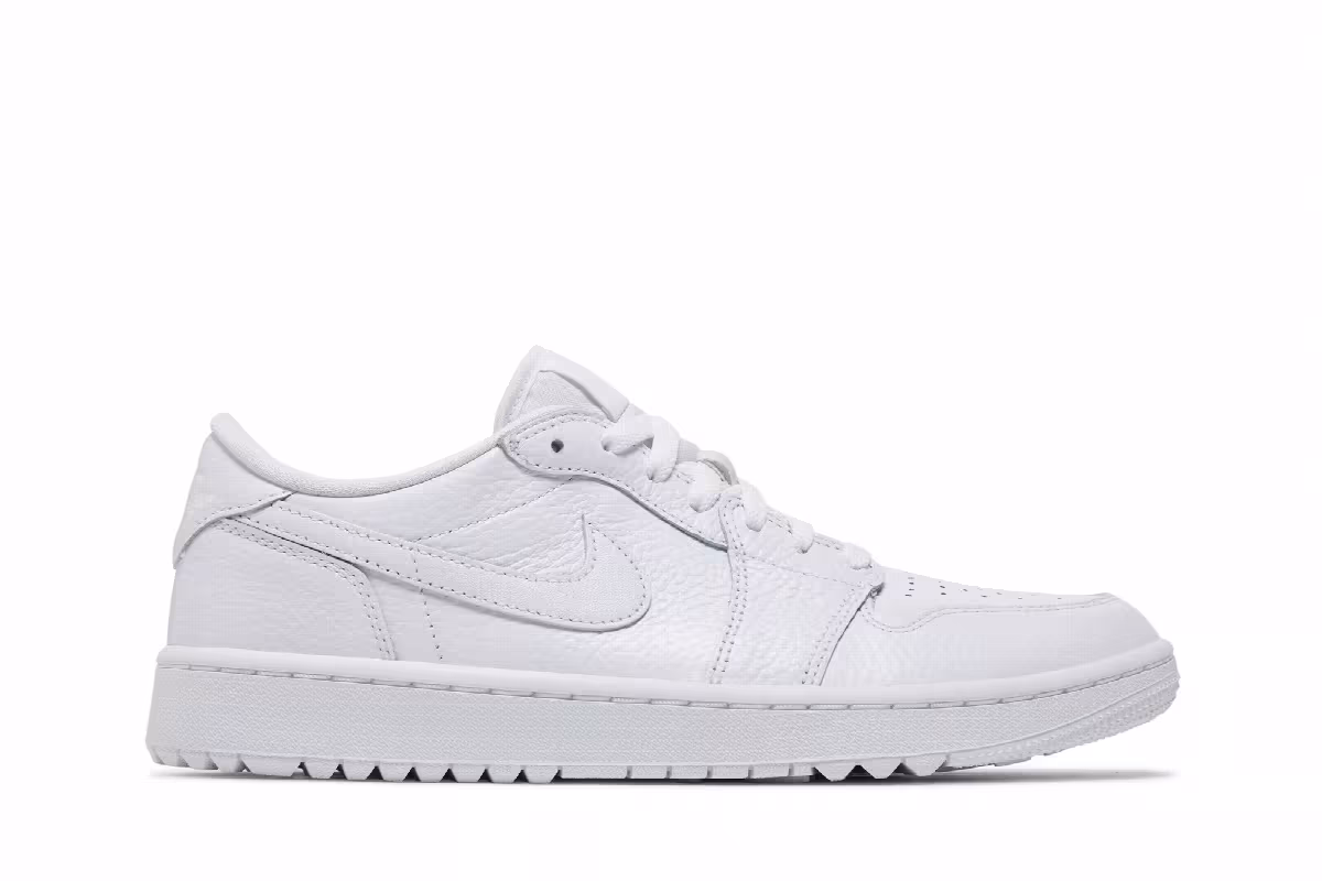 Air Jordan 1 Low Golf Triple White, view 2