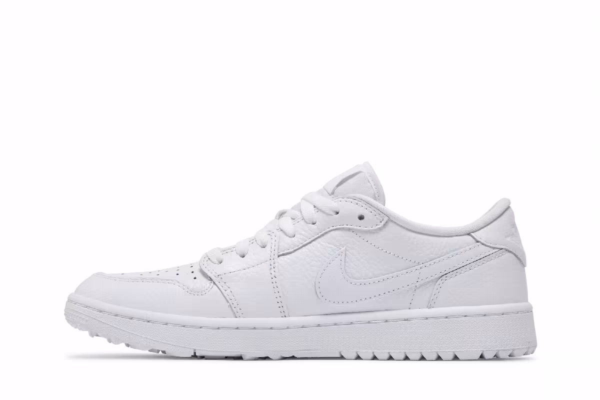 Air Jordan 1 Low Golf Triple White, view 4