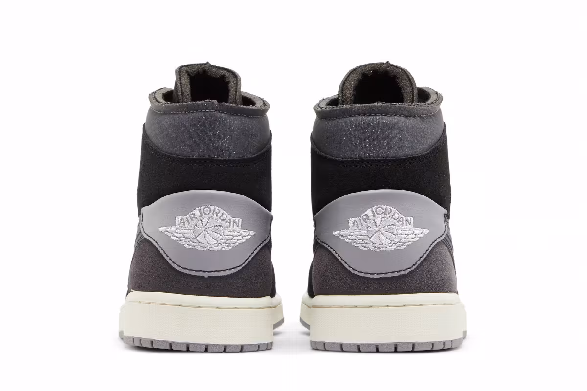 Air Jordan 1 Mid SE Craft Inside Out - Black, view 7
