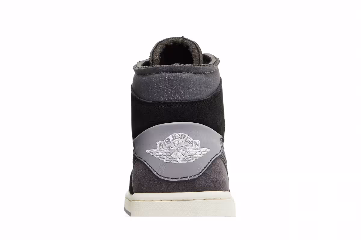 Air Jordan 1 Mid SE Craft Inside Out - Black, view 8