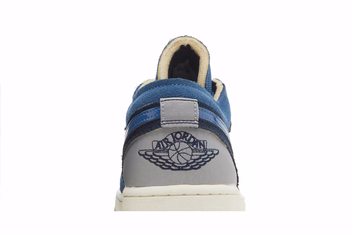 Air Jordan 1 Low SE Craft Inside Out - Obsidian, view 8