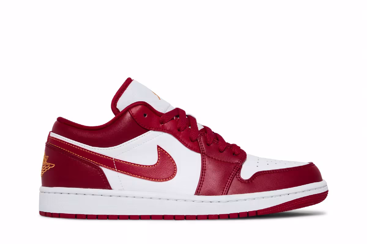 Air Jordan 1 Low Cardinal Red, view 2
