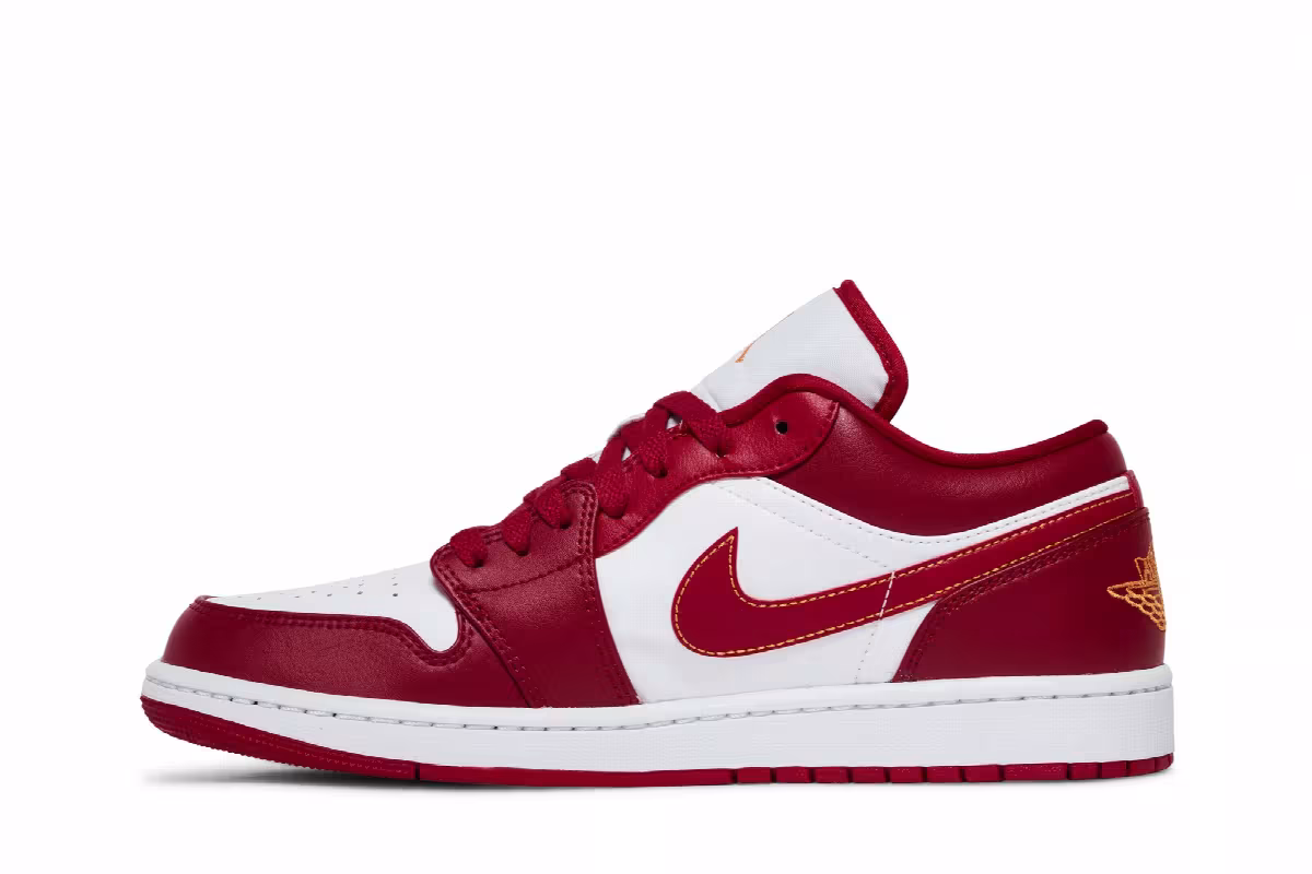 Air Jordan 1 Low Cardinal Red, view 4