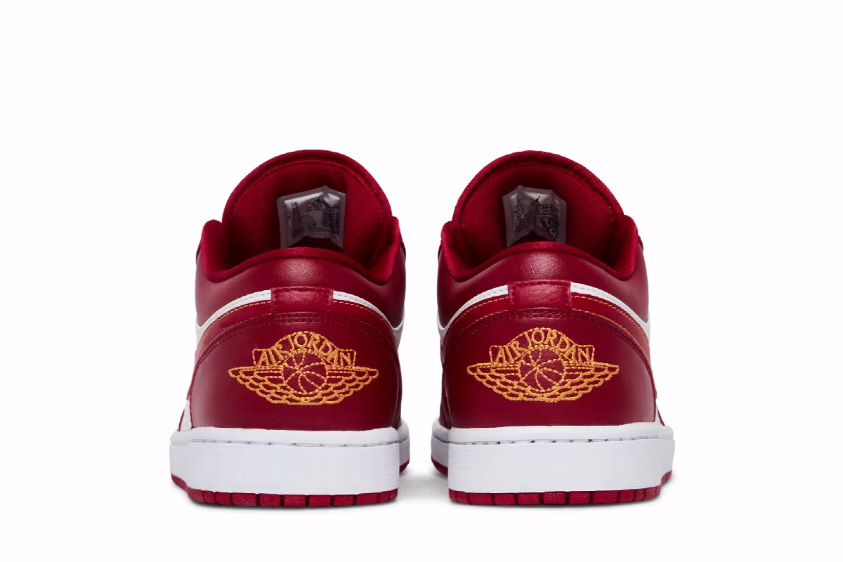 Air Jordan 1 Low Cardinal Red, view 7