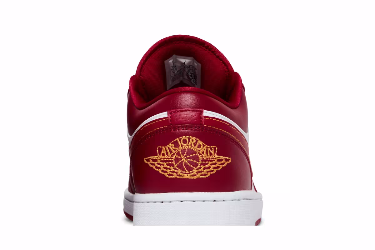 Air Jordan 1 Low Cardinal Red, view 8