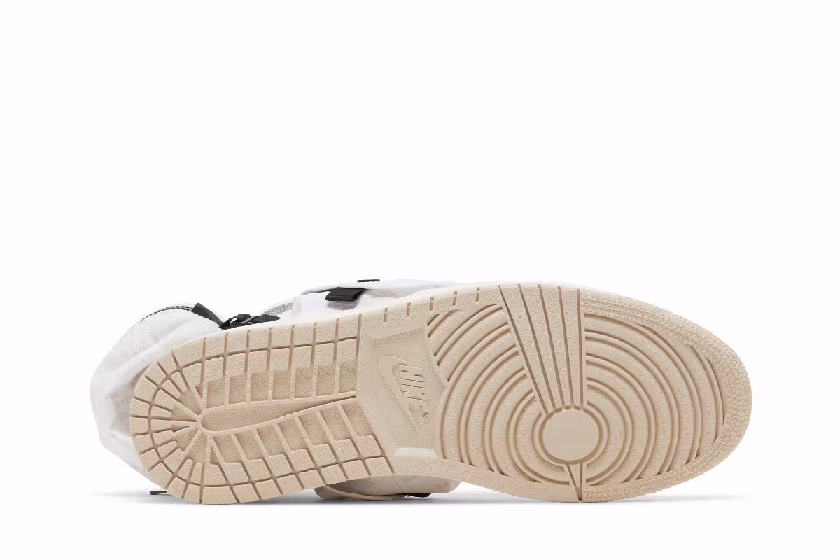 Air Jordan 1 High Utility White Black, view 5
