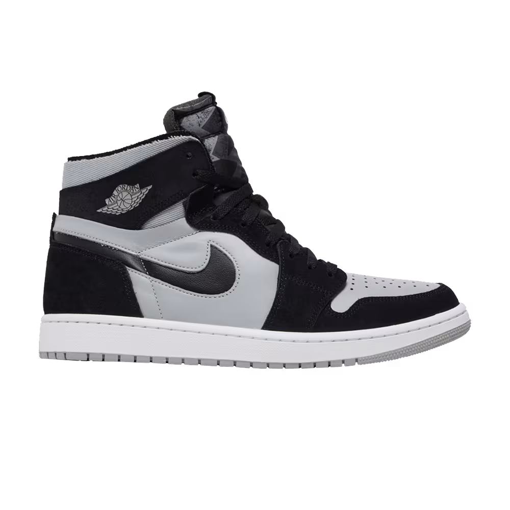 Air Jordan 1 Zoom CMFT Black Light Smoke Grey