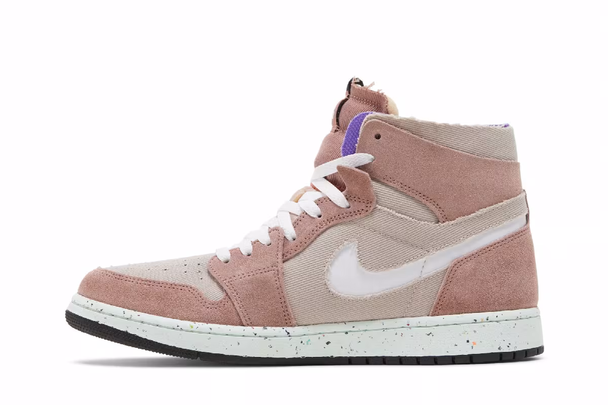 Air Jordan 1 High Zoom Comfort Fossil Stone, view 4
