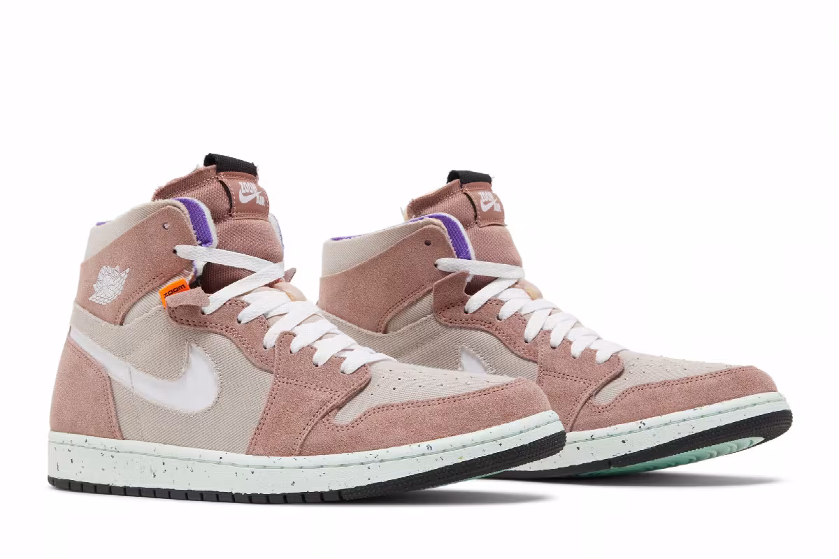 Air Jordan 1 High Zoom Comfort Fossil Stone, view 9
