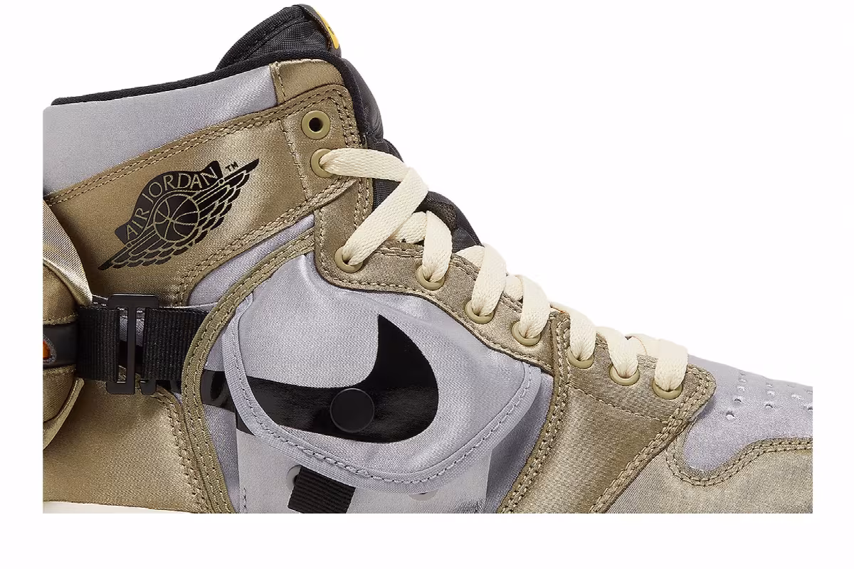 Air Jordan 1 High Utility Neutral Olive, view 3