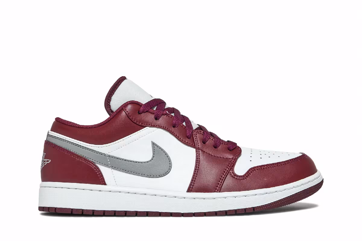 Air Jordan 1 Low Cherrywood Red, view 2
