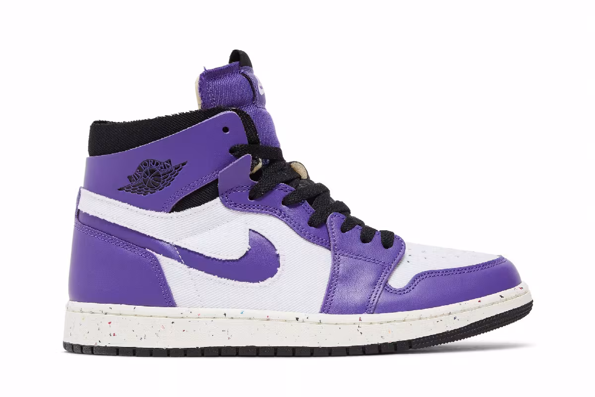 Air Jordan 1 High Zoom Comfort Crater Purple, view 2