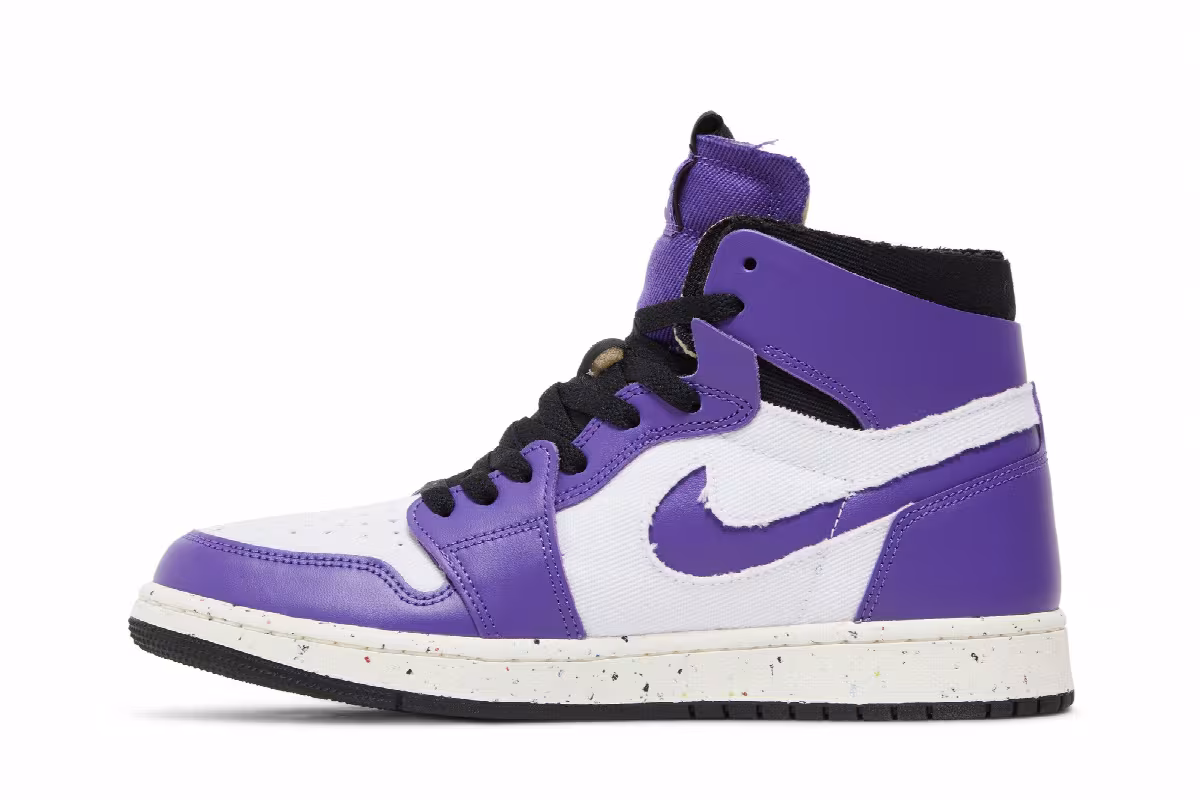 Air Jordan 1 High Zoom Comfort Crater Purple, view 4