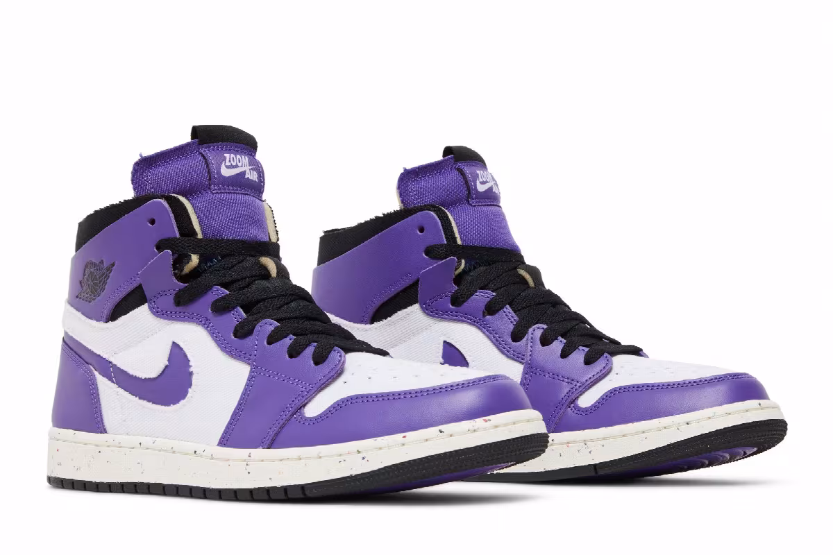 Air Jordan 1 High Zoom Comfort Crater Purple, view 9