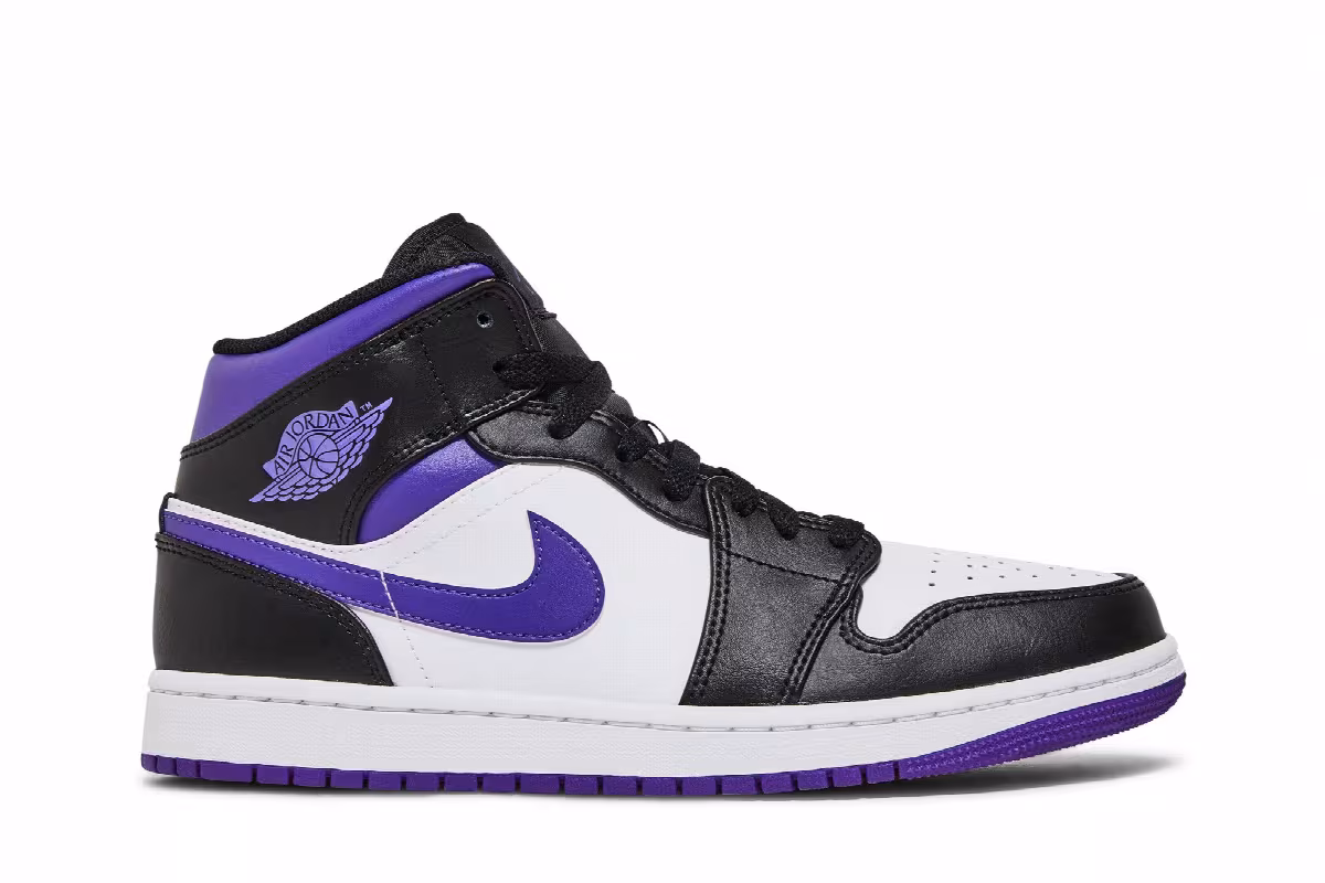 Air Jordan 1 Mid Dark Iris, view 2